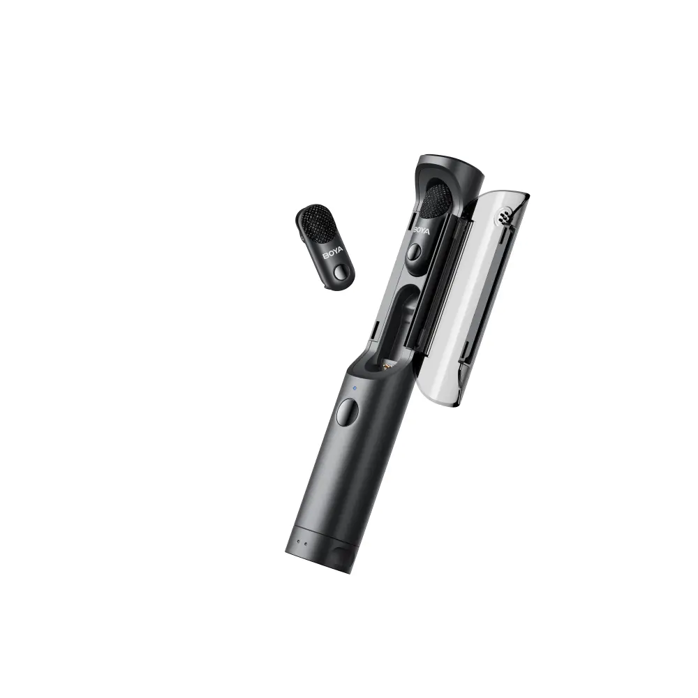 Безжична система микрофони All-in-One BOYA MAGIC 02 - Lightning + USB-C