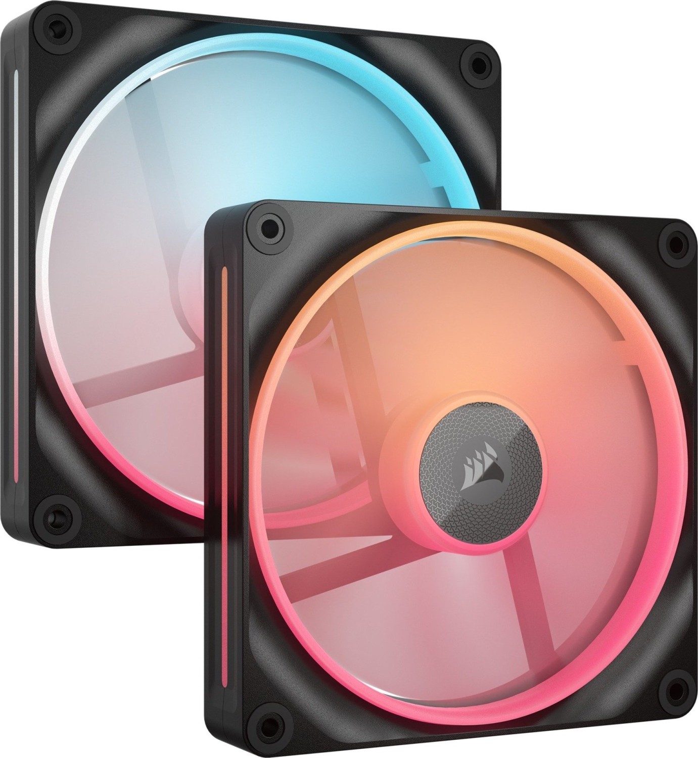 Вентилатори Corsair iCUE LINK LX140-R RGB 140mm PWM Reverse Fans Starter Kit - CO-9051052-WW