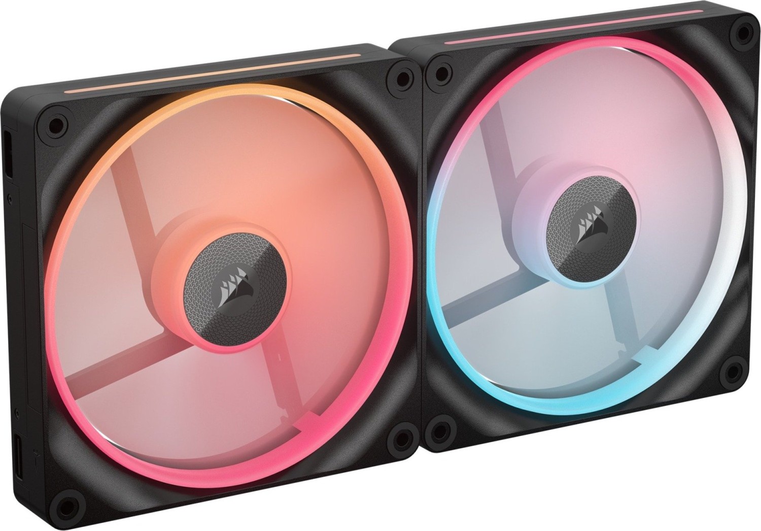 Вентилатори Corsair iCUE LINK LX140-R RGB 140mm PWM Reverse Fans Starter Kit - CO-9051052-WW