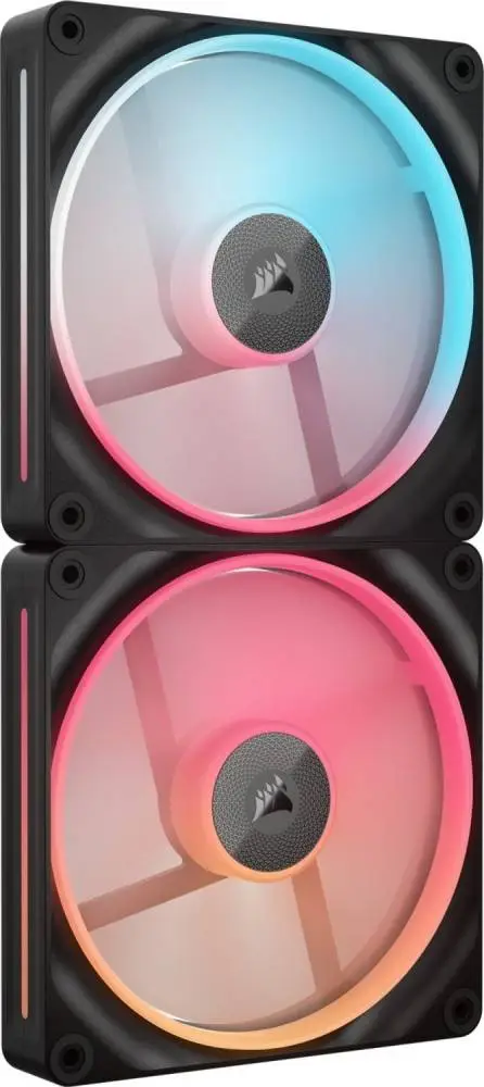 Вентилатори Corsair iCUE LINK LX140-R RGB 140mm PWM Reverse Fans Starter Kit - CO-9051052-WW