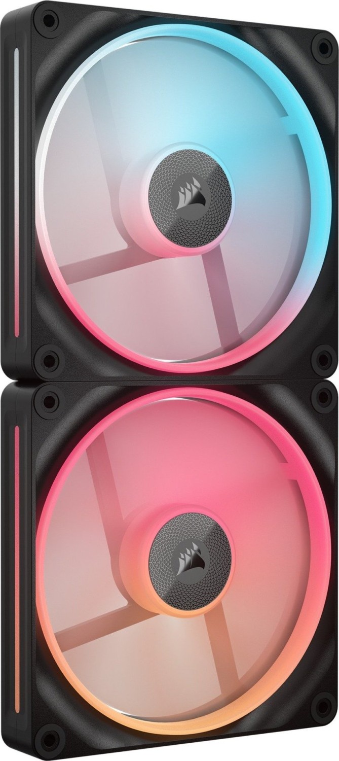 Вентилатори Corsair iCUE LINK LX140-R RGB 140mm PWM Reverse Fans Starter Kit - CO-9051052-WW