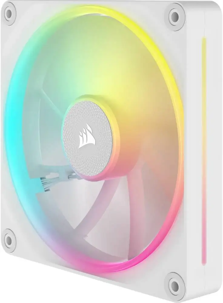 Вентилатор Corsair iCUE LINK LX140 RGB 140mm PWM Single Fan Expansion White - CO-9051031-WW