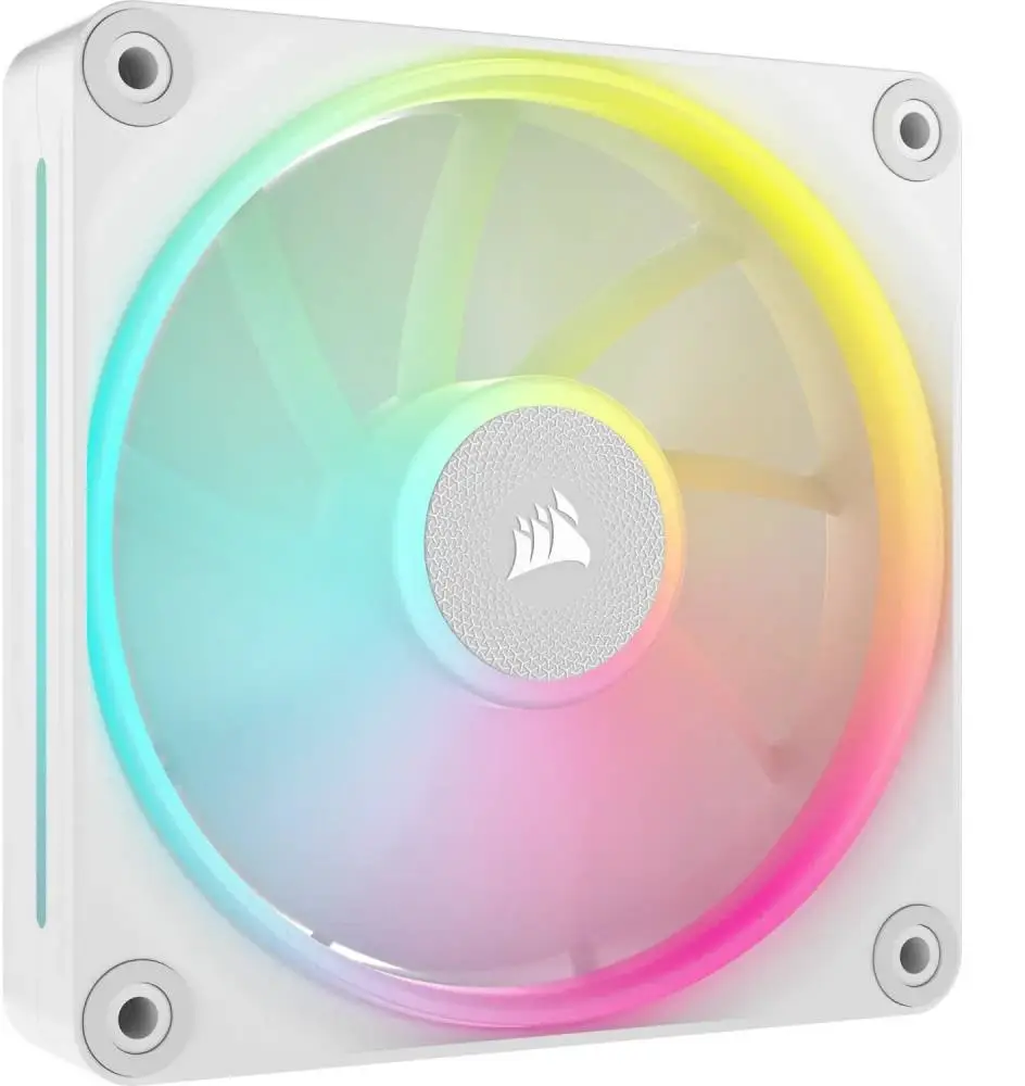 Вентилатори Corsair iCUE LINK LX120 RGB 120mm PWM Fans Starter Kit White - CO-9051030-WW