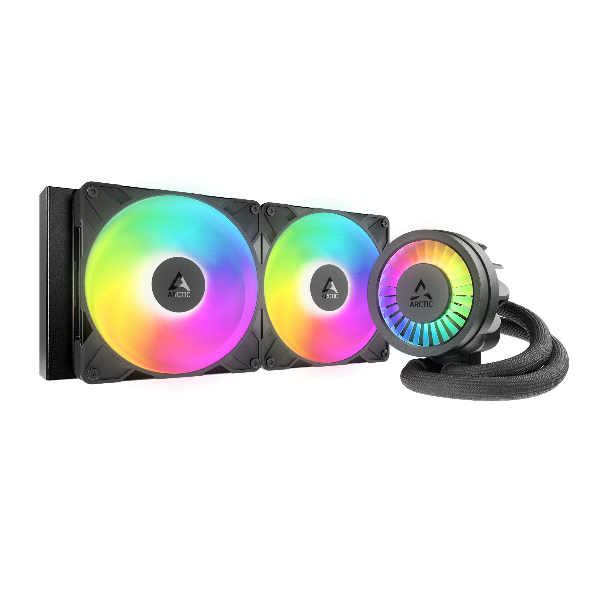 Водно охлаждане за процесор Arctic Liquid Freezer III Pro 280 A-RGB Black - ACFRE00183A