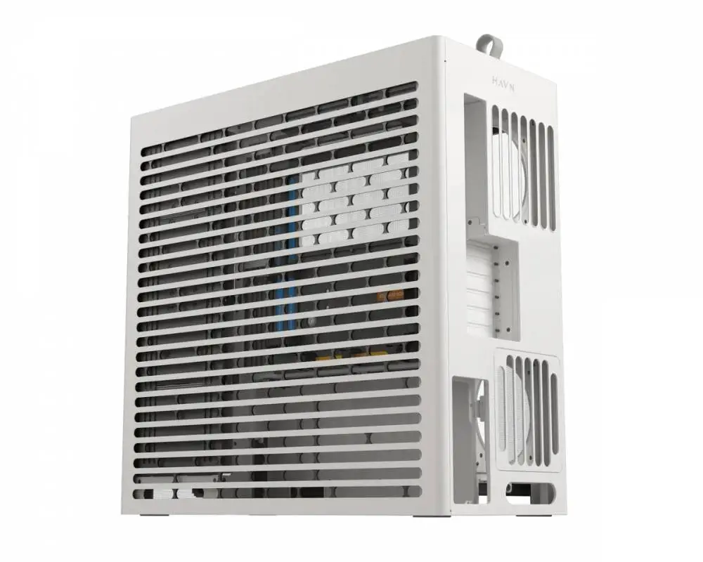 Кутия HAVN HS 420 VGPU Edition White Case E-ATX, PCIe Gen 5 riser included
