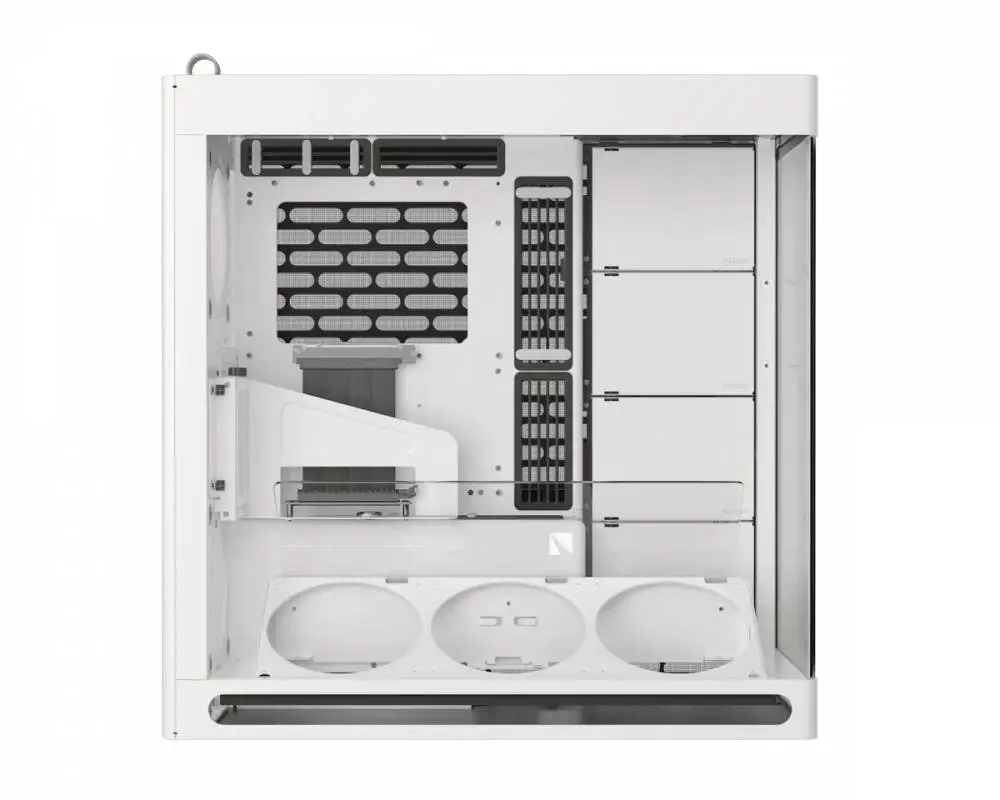 Кутия HAVN HS 420 VGPU Edition White Case E-ATX, PCIe Gen 5 riser included