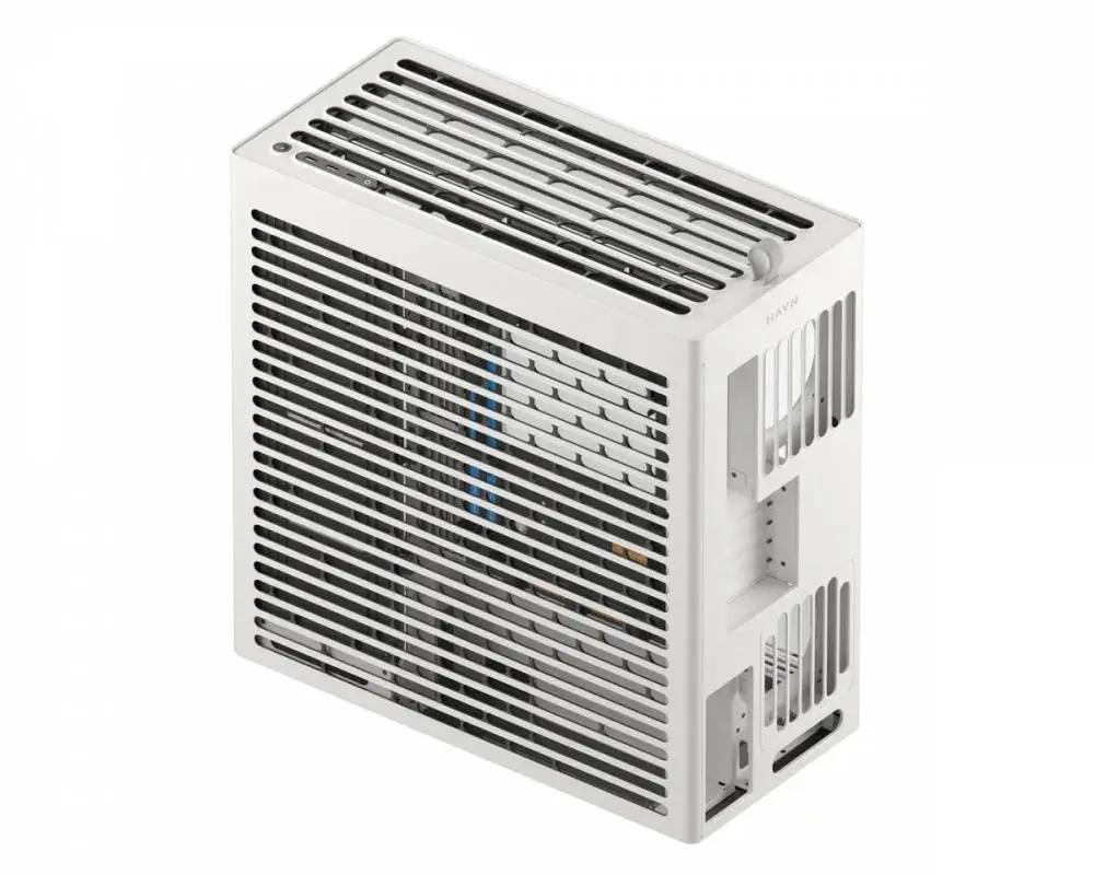 Кутия HAVN HS 420 VGPU Edition White Case E-ATX, PCIe Gen 5 riser included