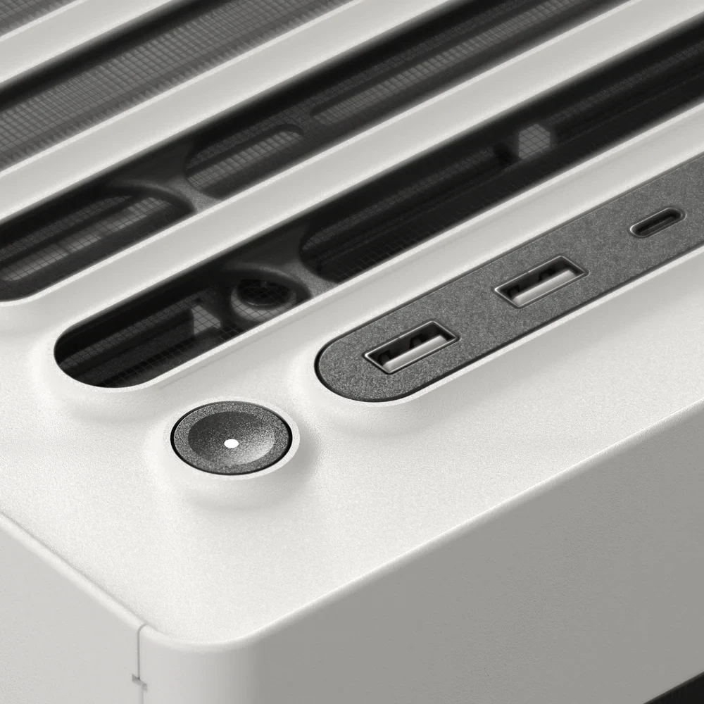 Кутия HAVN HS 420 VGPU Edition White Case E-ATX, PCIe Gen 5 riser included