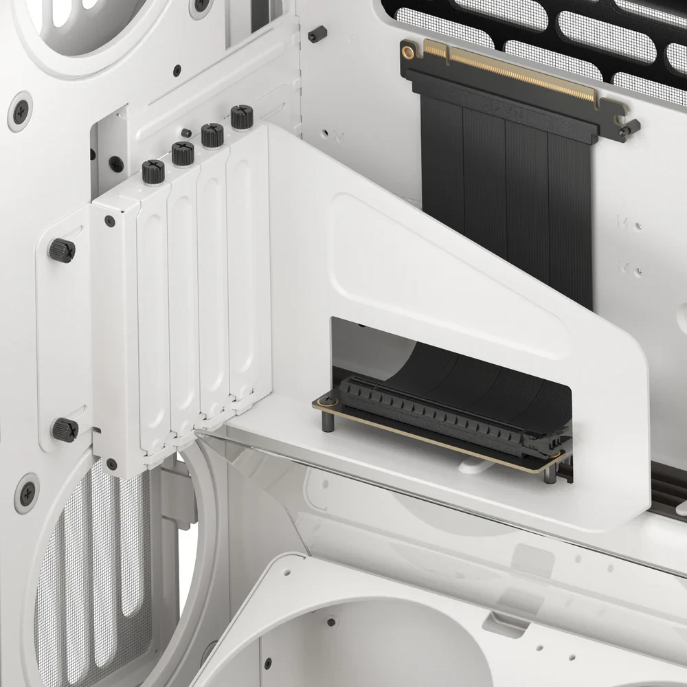 Кутия HAVN HS 420 VGPU Edition White Case E-ATX, PCIe Gen 5 riser included