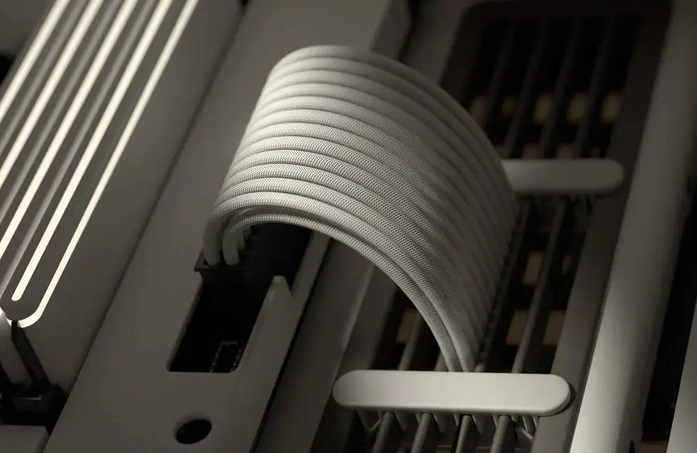 Кутия HAVN HS 420 VGPU Edition White Case E-ATX, PCIe Gen 5 riser included