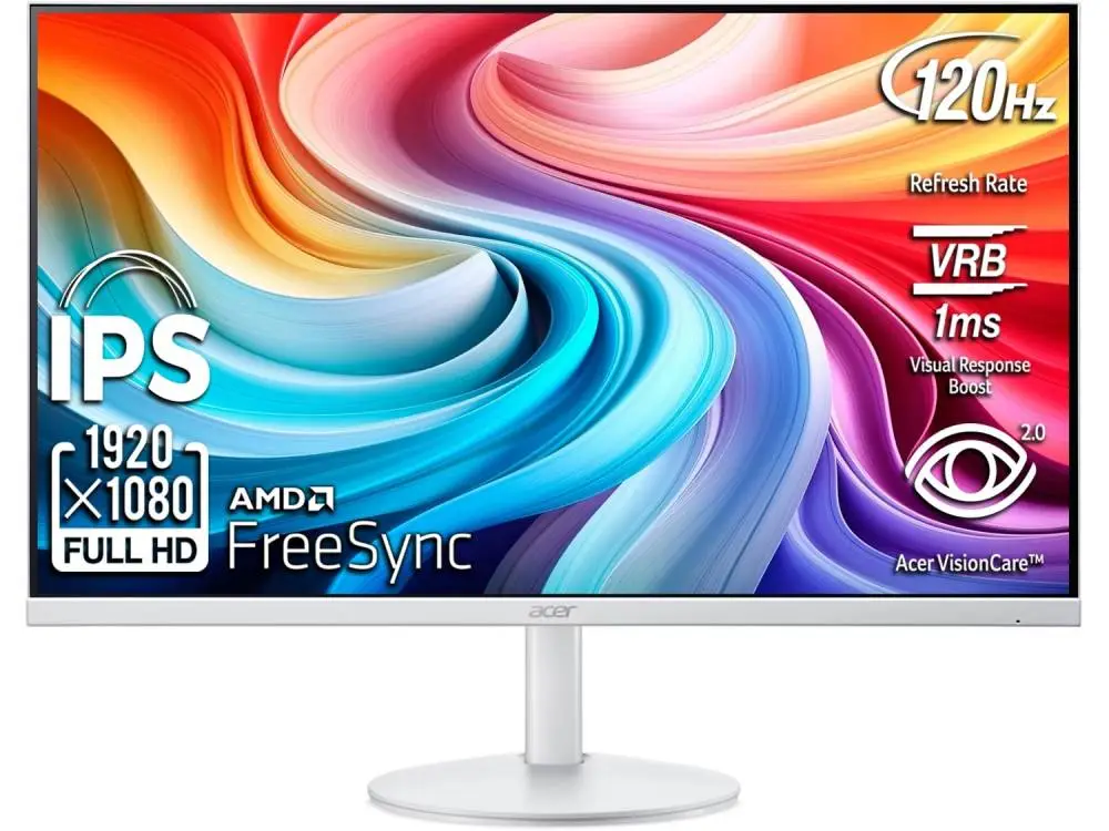 Монитор  ACER 23.8 1920x1980 120Hz IPS 4ms SA243YG0WI