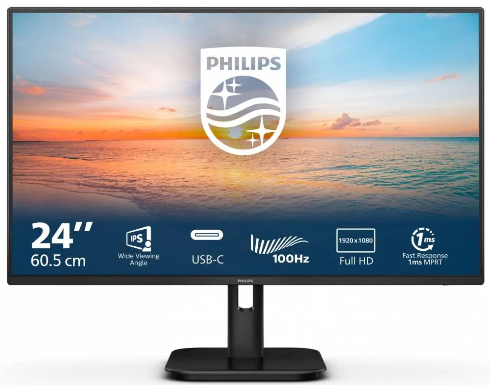 Монитор Philips 23.8" 1920x1080 IPS 100Hz - 24E1N1300A/00
