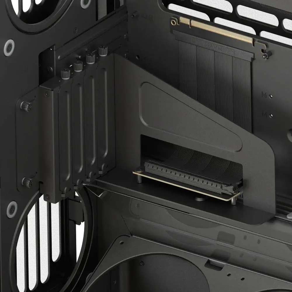 Кутия HAVN HS 420 VGPU Edition Black Case E-ATX, PCIe Gen 5 riser included
