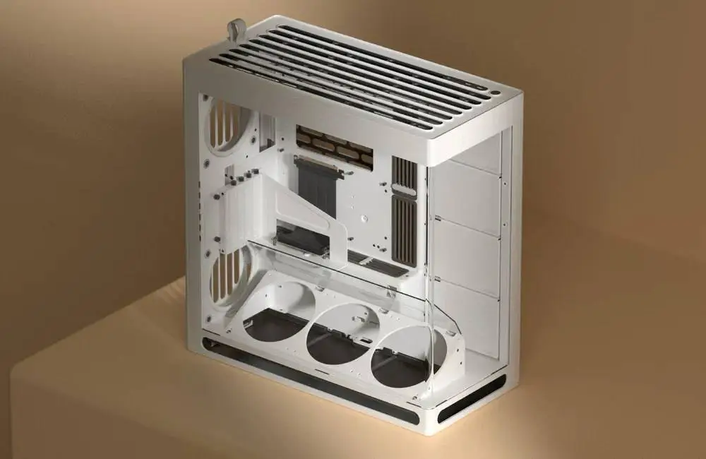 Кутия HAVN HS 420 VGPU Edition Black Case E-ATX, PCIe Gen 5 riser included