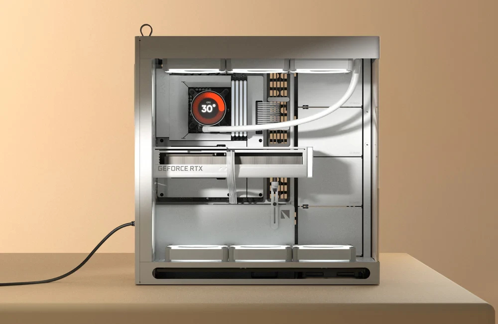 Кутия HAVN HS 420 Base Edition White Case E-ATX