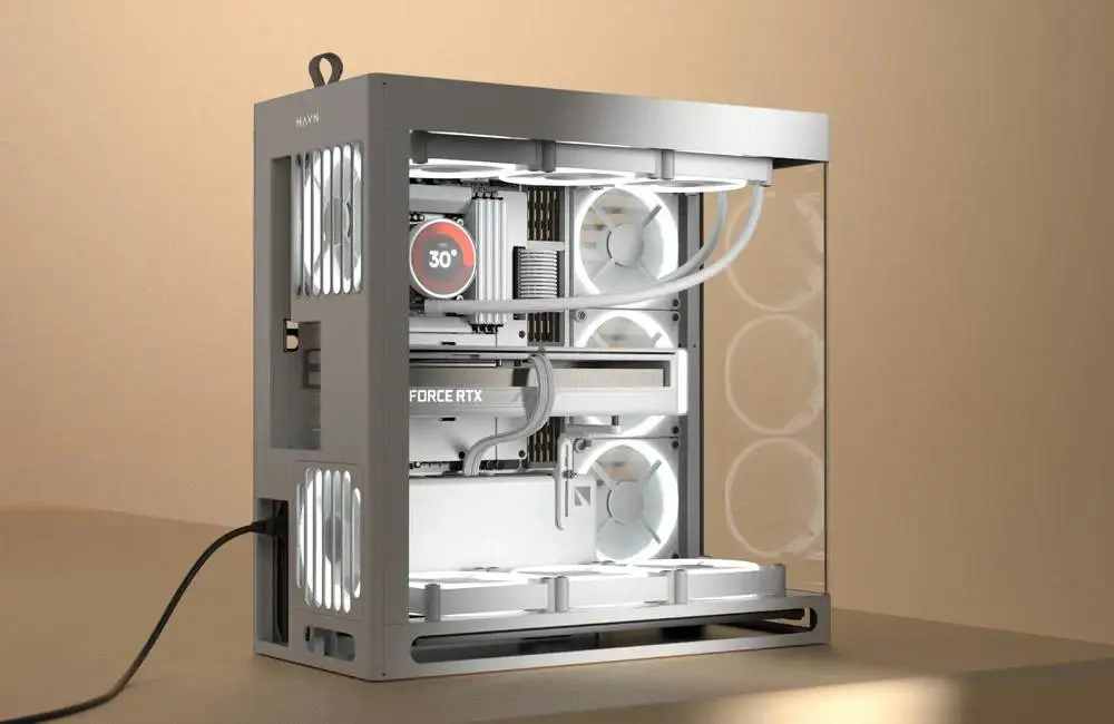 Кутия HAVN HS 420 Base Edition Black Case E-ATX