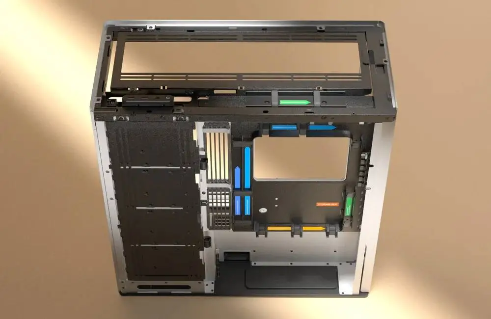 Кутия HAVN HS 420 Base Edition Black Case E-ATX