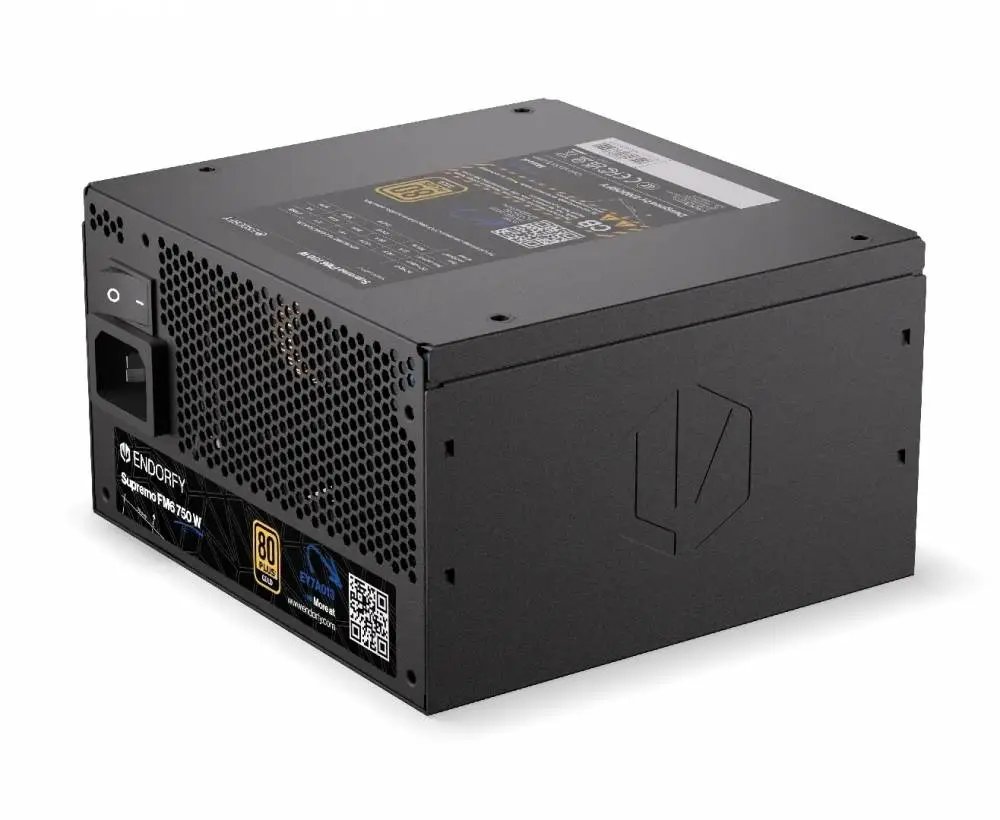 Захранване Endorfy Supremo FM6 750W 80+ Gold, PCIe 5.1, Fully Modular - EY7A013