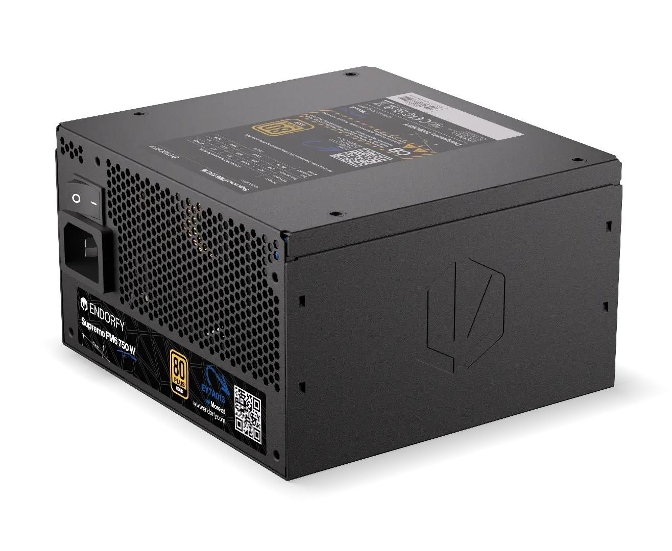 Захранване Endorfy Supremo FM6 750W 80+ Gold, PCIe 5.1, Fully Modular - EY7A013