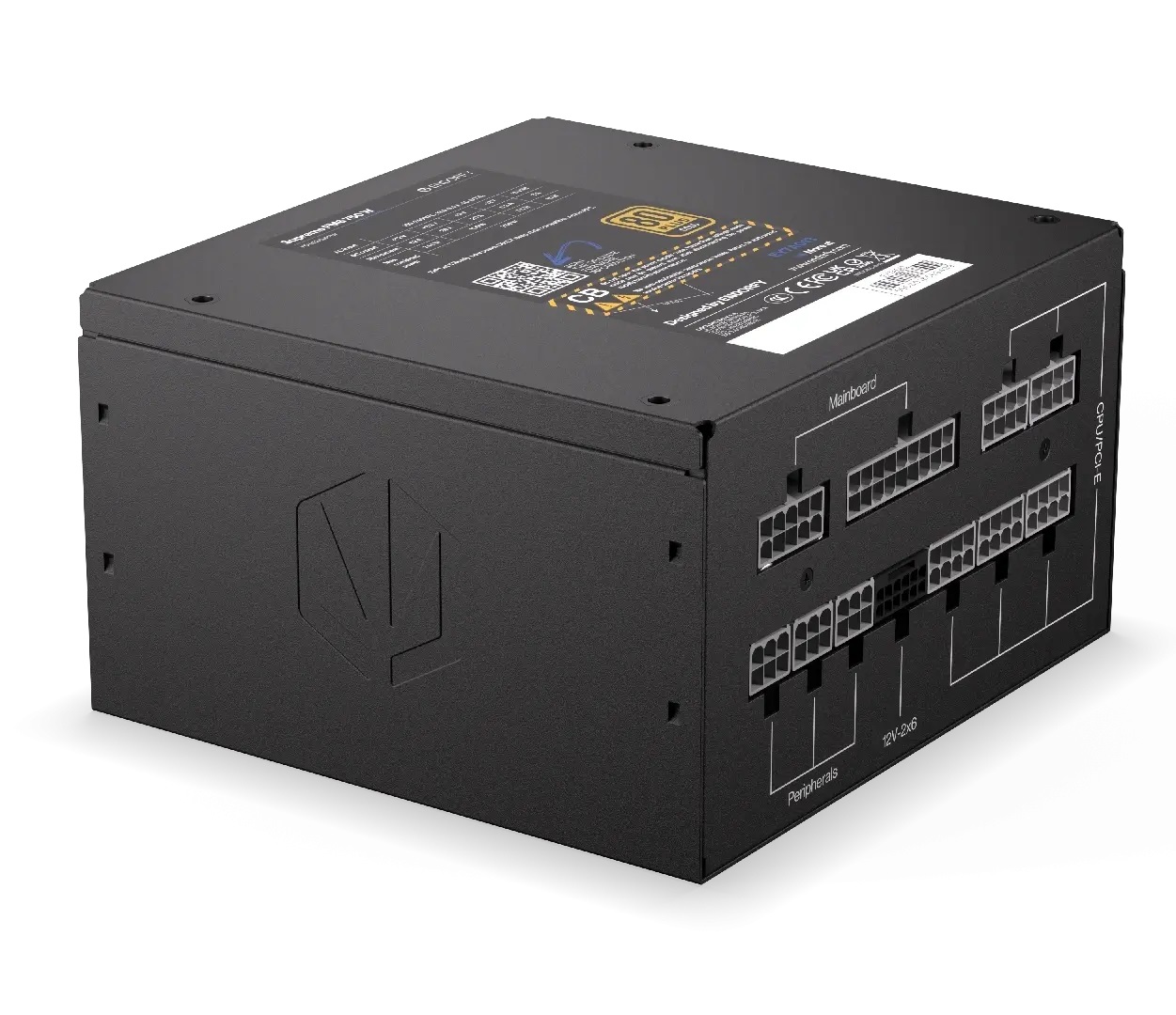 Захранване Endorfy Supremo FM6 750W 80+ Gold, PCIe 5.1, Fully Modular - EY7A013