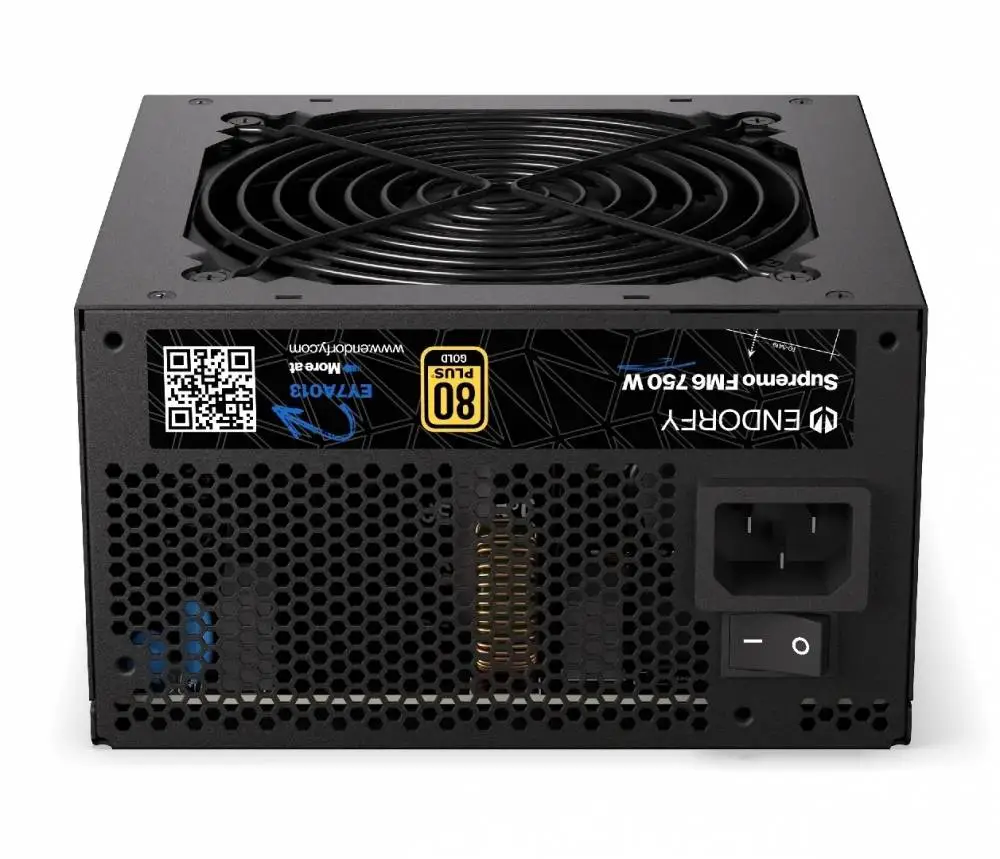 Захранване Endorfy Supremo FM6 750W 80+ Gold, PCIe 5.1, Fully Modular - EY7A013