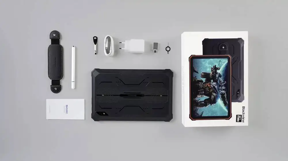 Таблет Blackview Active 8 Pro Tab LTE 10.36" IPS 1200x2000, Helio G99, 8GB/256GB, 48MP/16MP, 22000mAh, Android 14, Orange