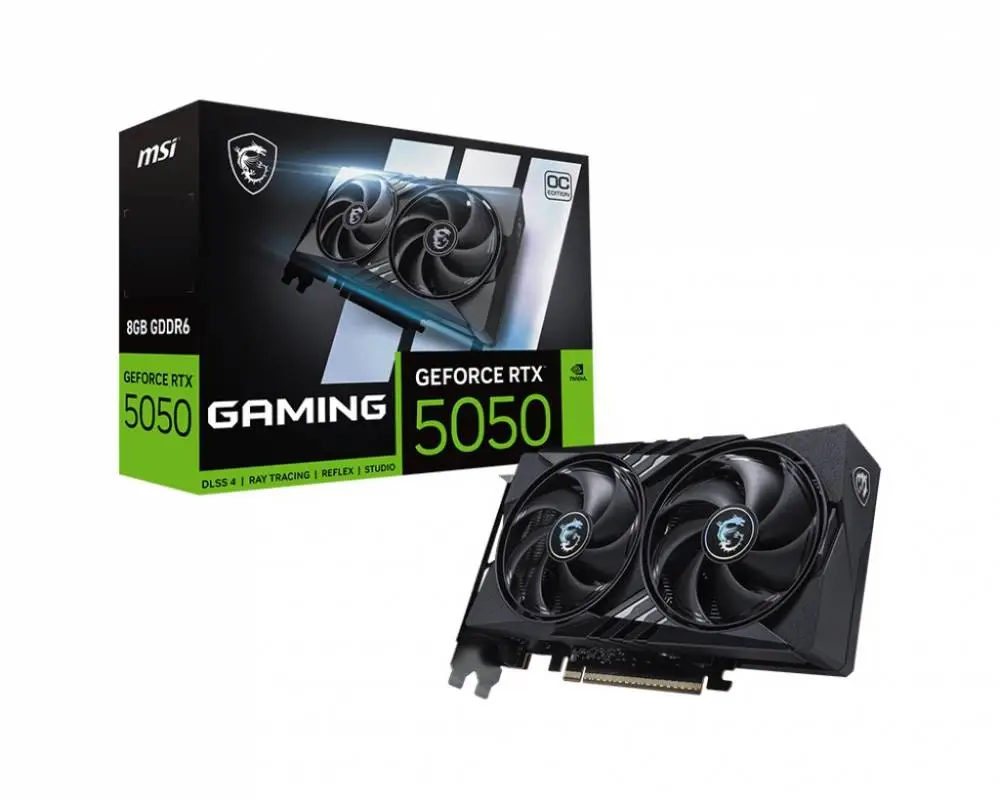 Видео карта MSI GeForce RTX 5050 8G GAMING OC