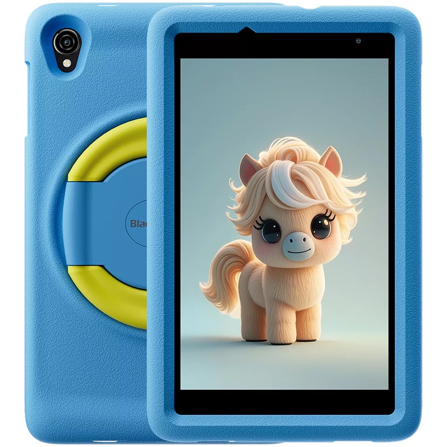 Таблет Blackview Tab A5 Kids 8.0" HD+ IPS, Unisoc T310, 3GB/64GB, 5MP/2MP, 5100mAh, 4G LTE, Android 14, Blue