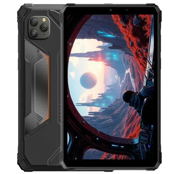 Таблет Blackview Active 5 Rugged 8.68" HD+ 90Hz, T615 Octa-core, 8GB/128GB, 16MP/13MP, 6600 mAh, Android 15, NFC, Black