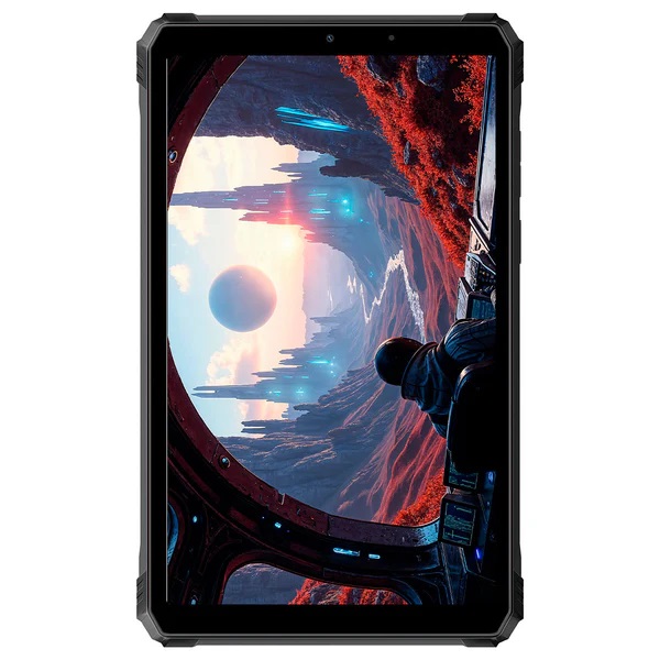 Таблет Blackview Active 5 Rugged 8.68" HD+ 90Hz, T615 Octa-core, 8GB/128GB, 16MP/13MP, 6600 mAh, Android 15, NFC, Black