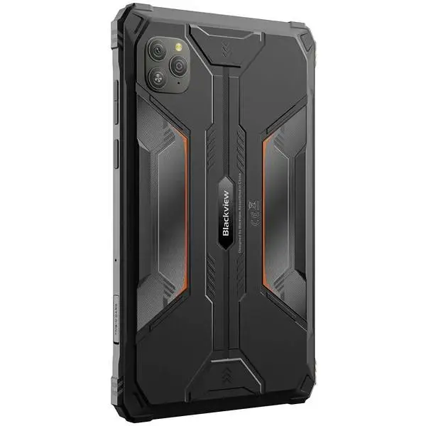 Таблет Blackview Active 5 Rugged 8.68" HD+ 90Hz, T615 Octa-core, 8GB/128GB, 16MP/13MP, 6600 mAh, Android 15, NFC, Black