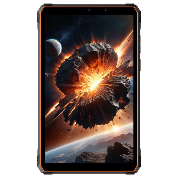 Таблет Blackview Active 5 Rugged 8.68" HD+ 90Hz, T615 Octa-core, 8GB/128GB, 16MP/13MP, 6600 mAh, Android 15, NFC, Black/Orange