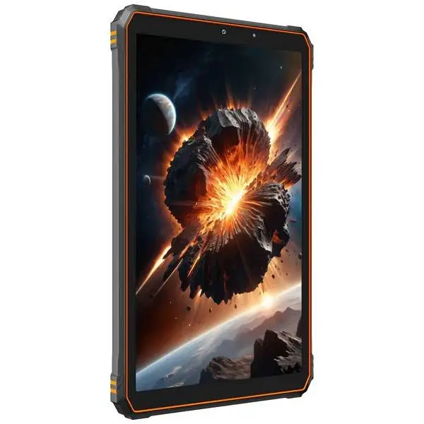 Таблет Blackview Active 5 Rugged 8.68" HD+ 90Hz, T615 Octa-core, 8GB/128GB, 16MP/13MP, 6600 mAh, Android 15, NFC, Black/Orange