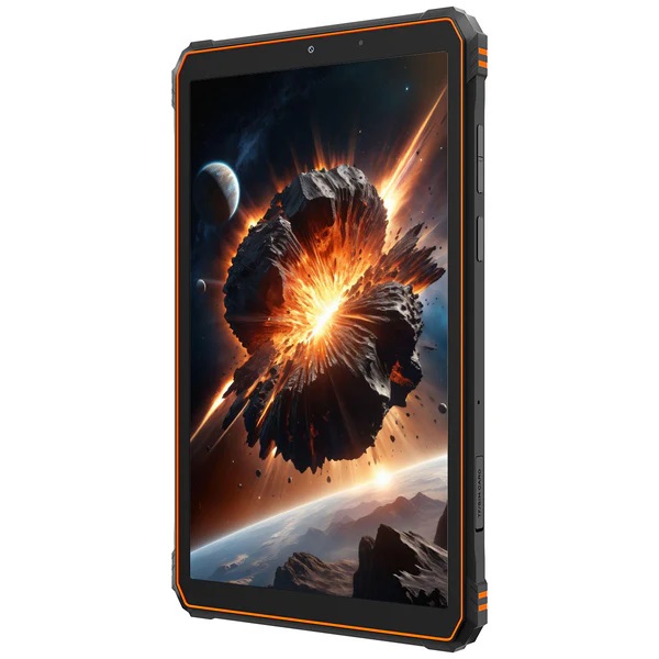 Таблет Blackview Active 5 Rugged 8.68" HD+ 90Hz, T615 Octa-core, 8GB/128GB, 16MP/13MP, 6600 mAh, Android 15, NFC, Black/Orange