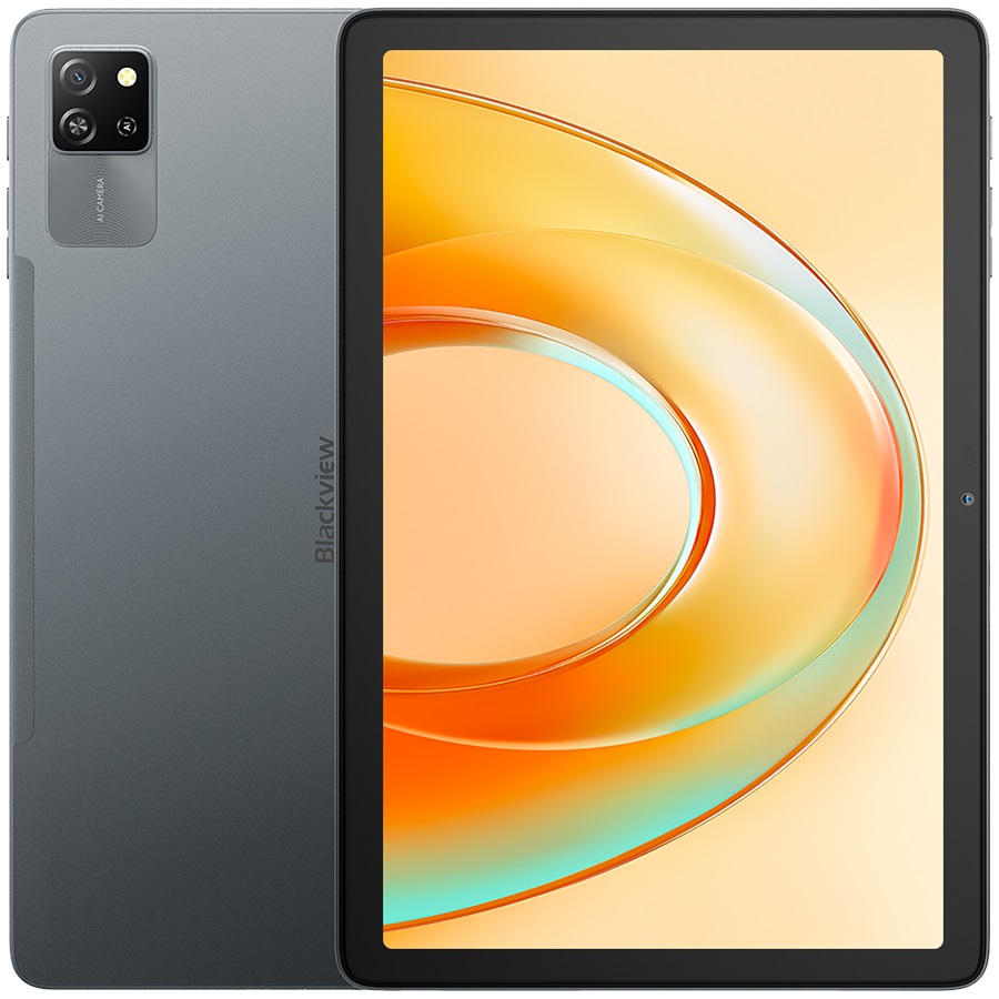 Таблет Blackview Tab 60 Pro 10.1" HD+, T606 Octa-core, 4GB/256GB, 8MP/5MP, 7,700 mAh, Android 15, Gray