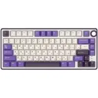 Геймърска клавиатура ROYAL KLUDGE R75 Blackberry Mousse Gaming Keyboard K silver switch