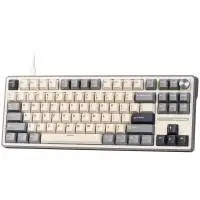Геймърска клавиатура ROYAL KLUDGE R87Pro Half Grey Gaming Keyboard Creamy switch