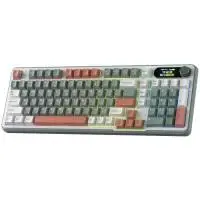 Геймърска клавиатура ROYAL KLUDGE RK-S98 Camping Green Gaming Keyboard Chartreuse switch