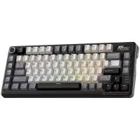 Геймърска клавиатура ROYAL KLUDGE RK L75 Knight Black Gaming Keyboard Cream switch