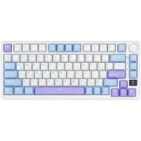 Геймърска клавиатура ROYAL KLUDGE RK-M75 Taro Milk Gaming Keyboard K Silver switch