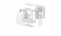 Кутия DeepCool CG580 4F WH Mid-Tower Panoramic ATX Case