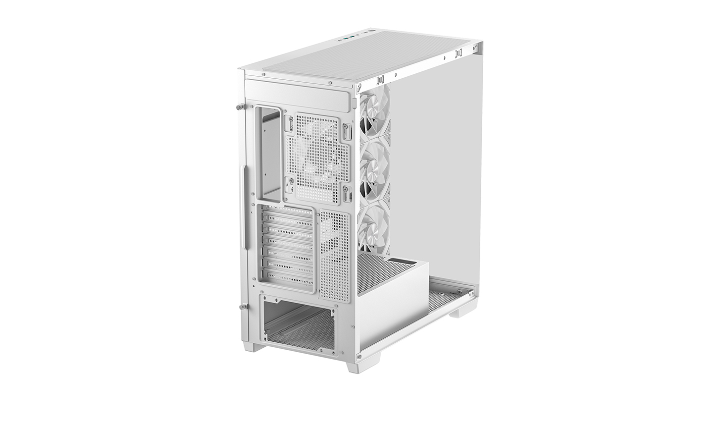 Кутия DeepCool CG580 4F WH Mid-Tower Panoramic ATX Case
