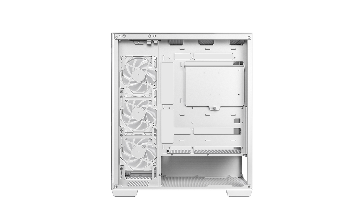 Кутия DeepCool CG580 4F WH Mid-Tower Panoramic ATX Case
