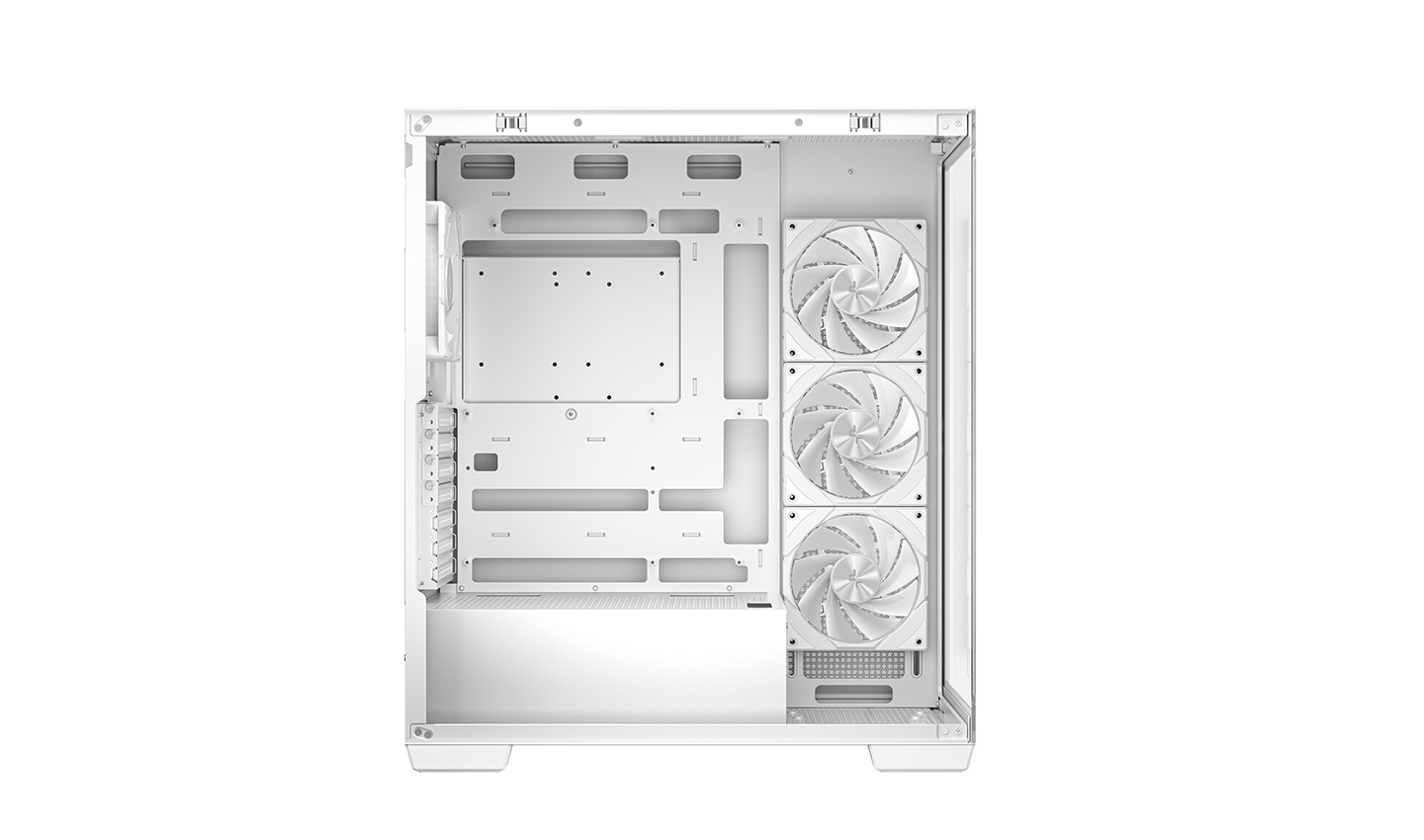 Кутия DeepCool CG580 4F WH Mid-Tower Panoramic ATX Case