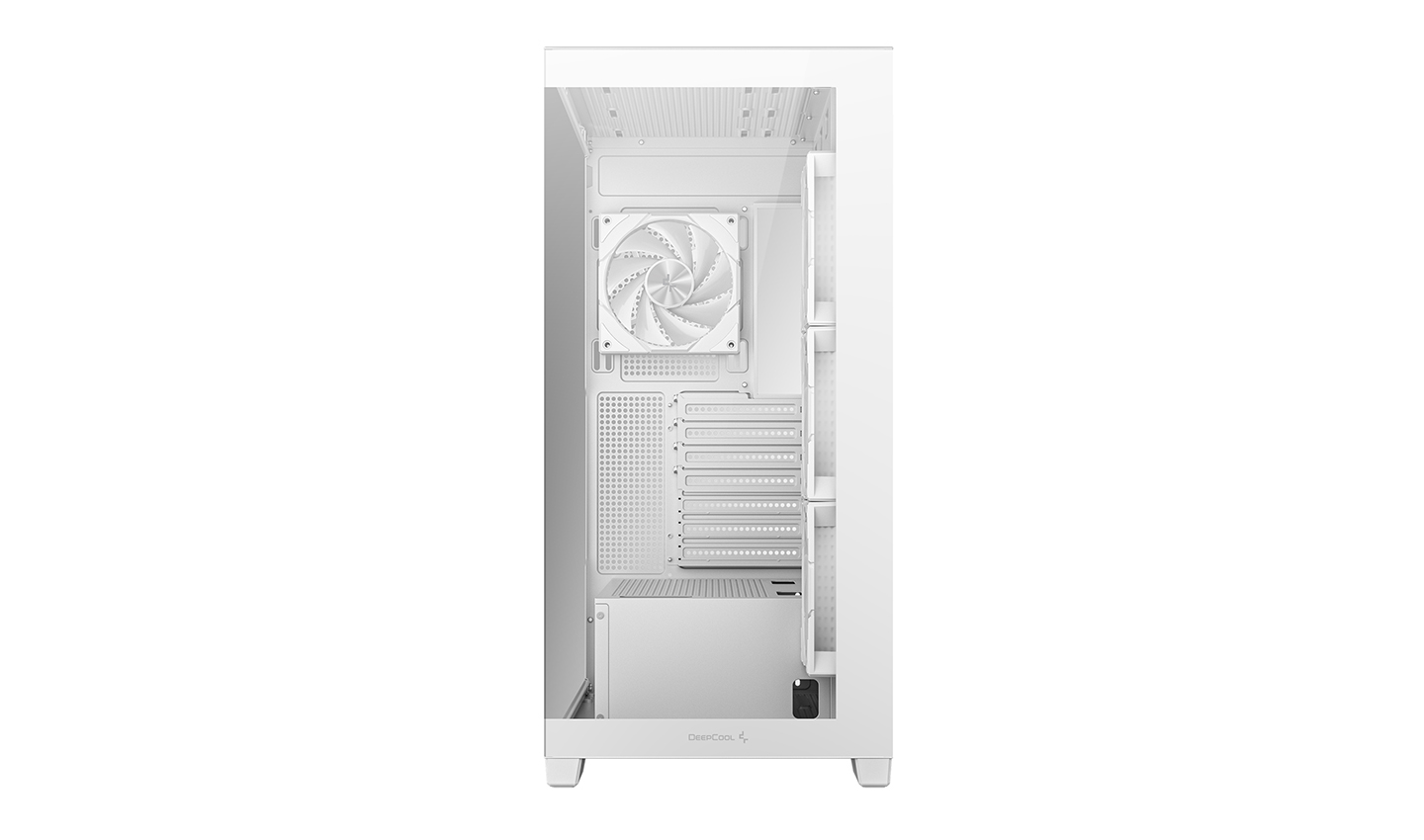 Кутия DeepCool CG580 4F WH Mid-Tower Panoramic ATX Case