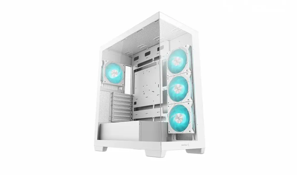 Кутия DeepCool CG580 4F WH Mid-Tower Panoramic ATX Case