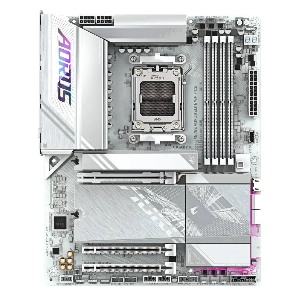 Дънна платка Gigabyte X870E A ELITE WF7 ICE AM5