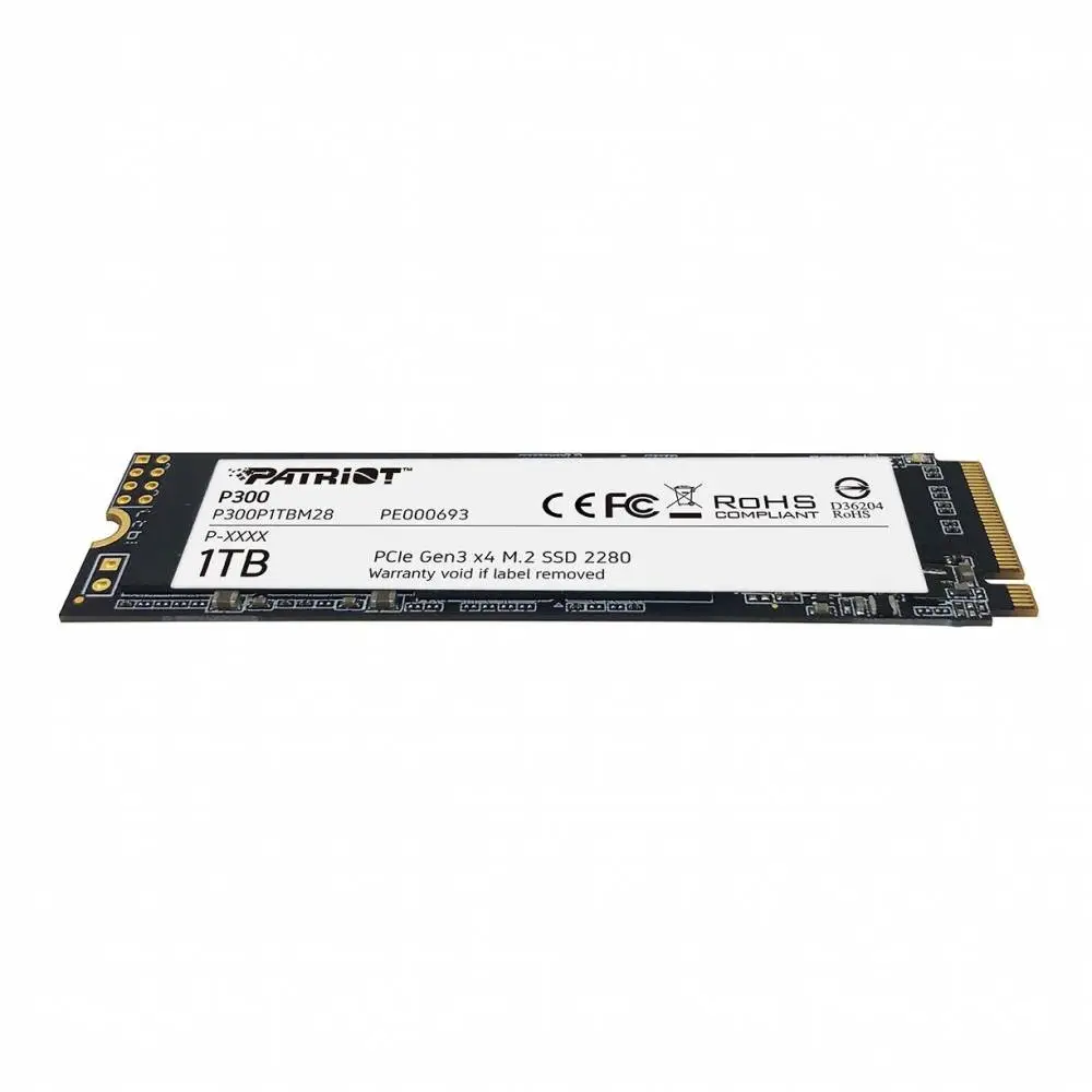 Диск SSD Patriot P300 128GB M.2 2280 PCIe Gen3x4 - P300P1TBM28