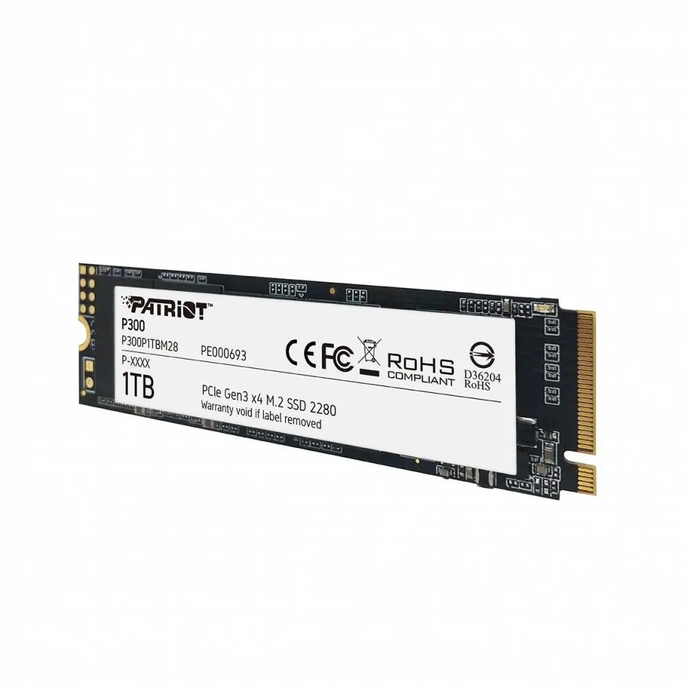Диск SSD Patriot P300 128GB M.2 2280 PCIe Gen3x4 - P300P1TBM28
