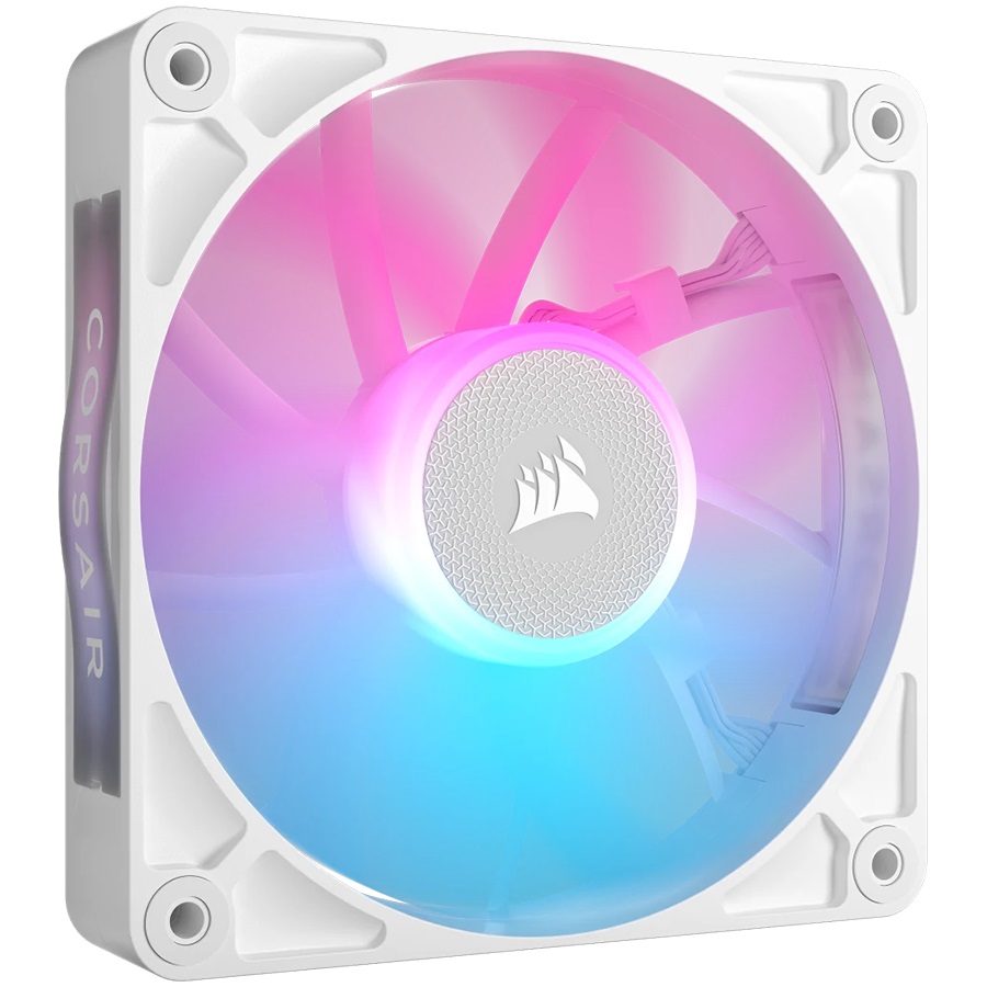Вентилатор Corsair iCUE LINK RX120 RGB 120mm PWM Single Fan Expansion White - CO-9051021-WW